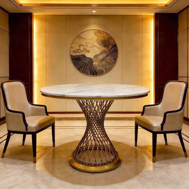 Conference Table Round - Современные дизайнерские столы для ресторанов, роскошные