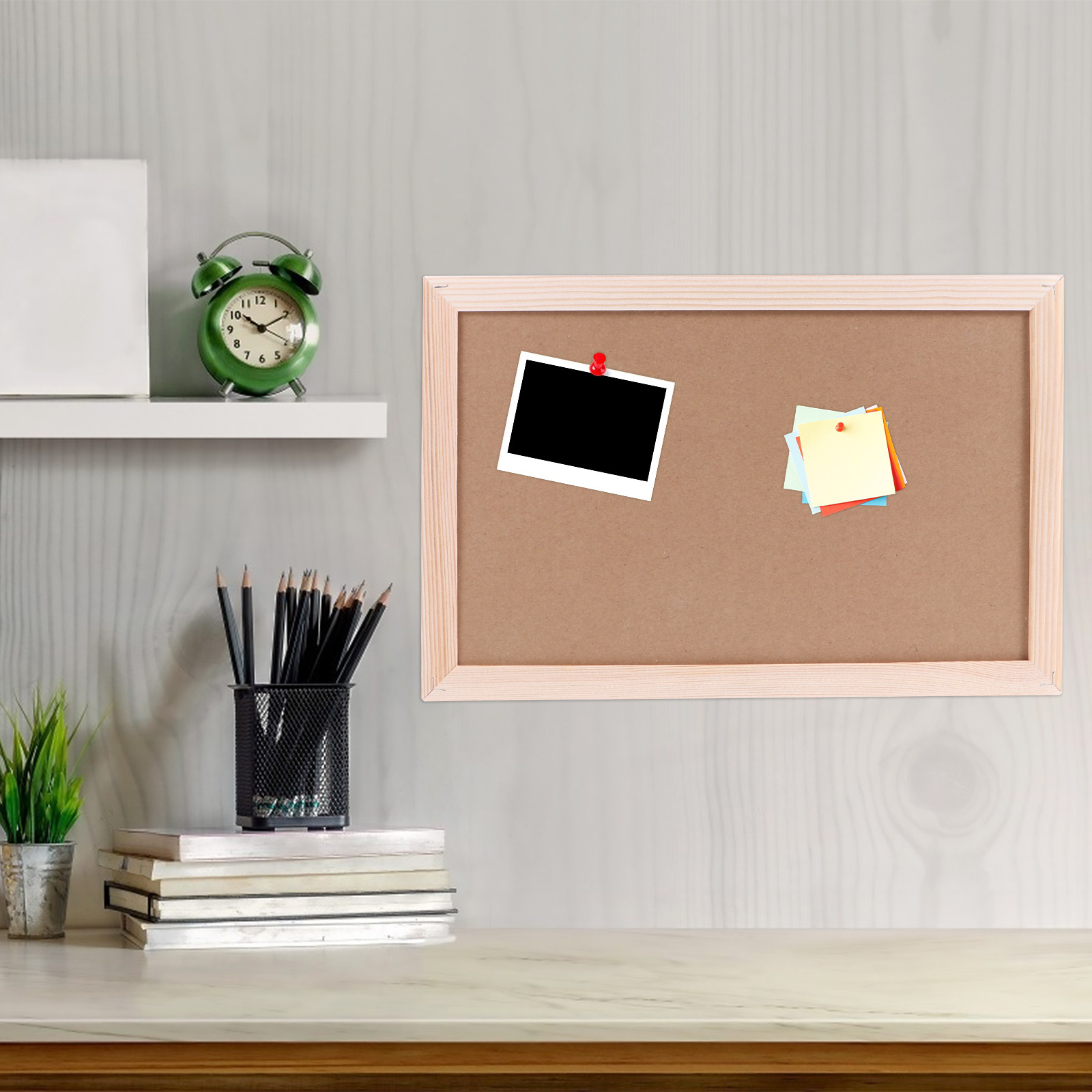 Bulletin Board Cork - Декоративная подвесная пробковая доска для заметок