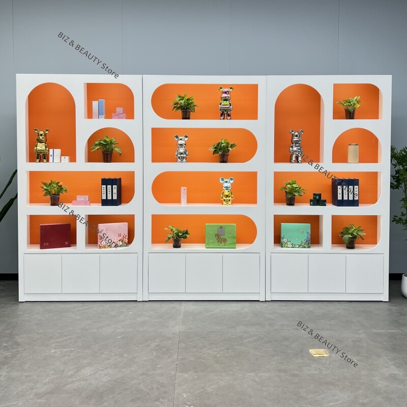 Office Furniture Images - Витрина для косметики с глянцевым лаковым