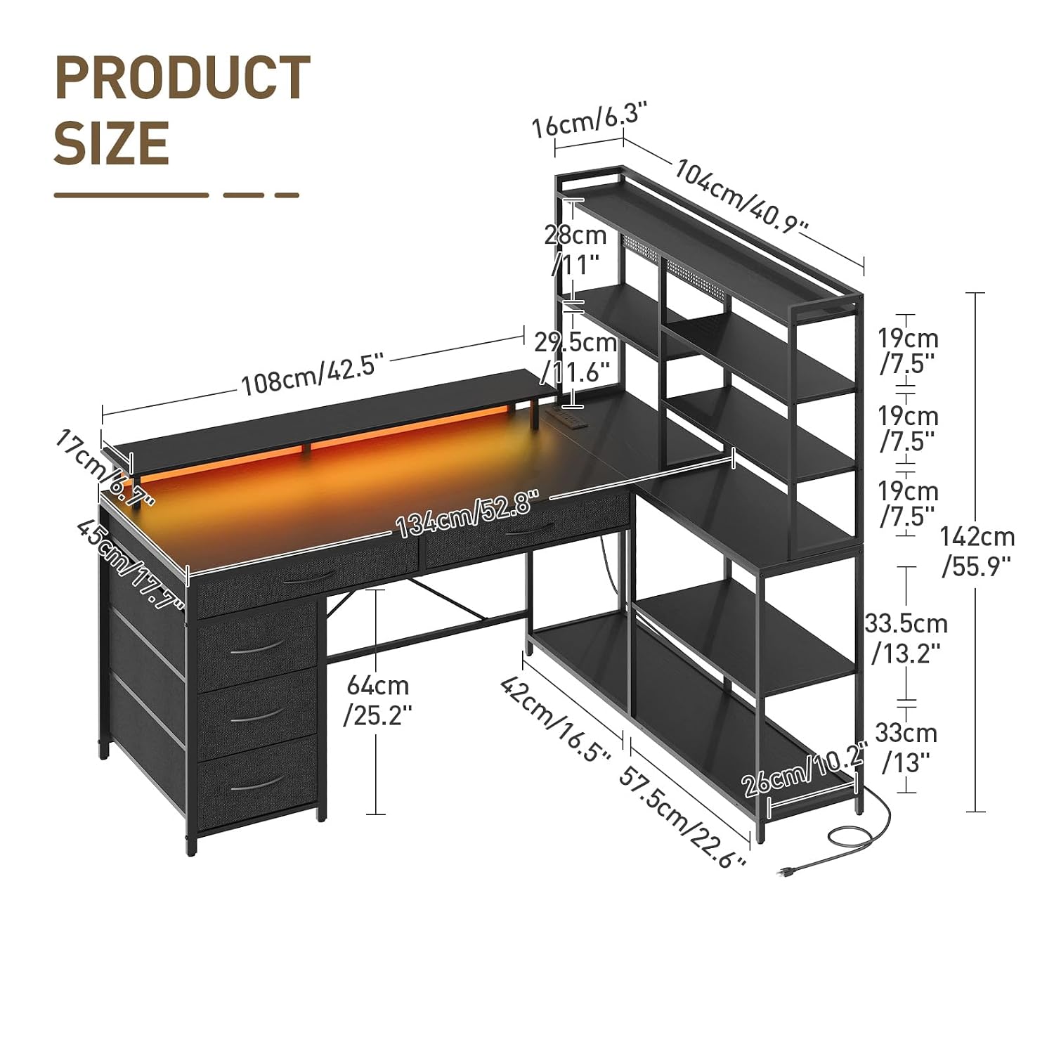Угловой стол в форме буквы L с – обзор и цена Office Furniture Outlet