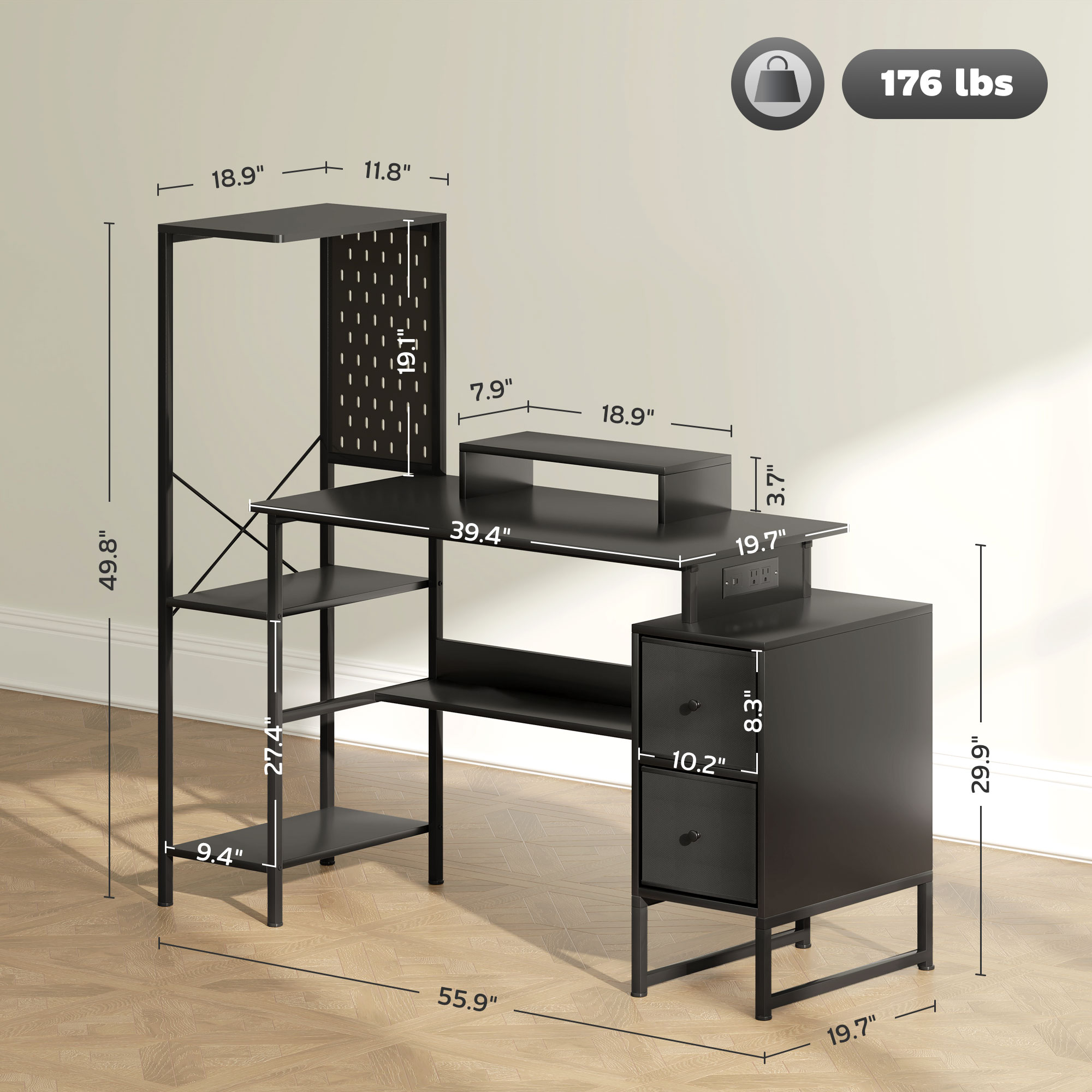 Игровой стол Homcom 56 дюймов  – обзор и цена Office Furniture Outlet