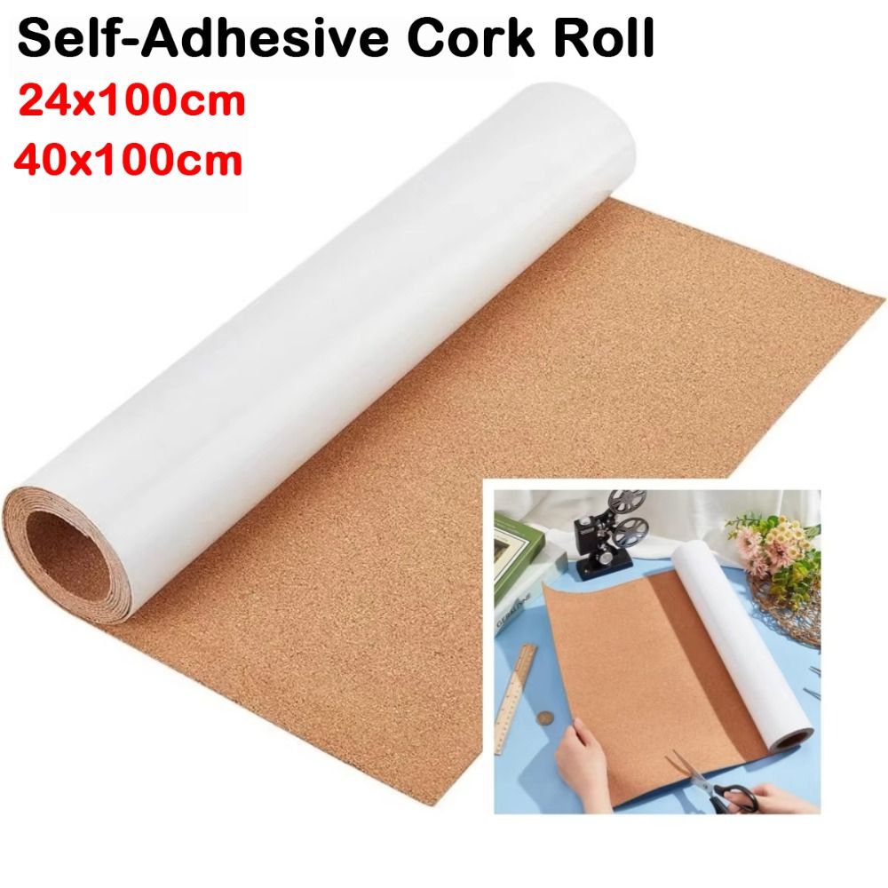 Самоклеящаяся пробковая пленка – обзор и цена Bulletin Board Cork