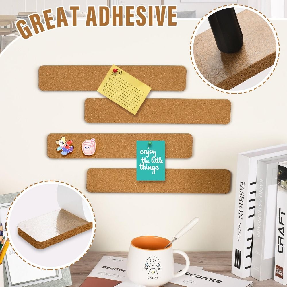 Самоклеящаяся пробковая доска  – обзор и цена Bulletin Board Cork