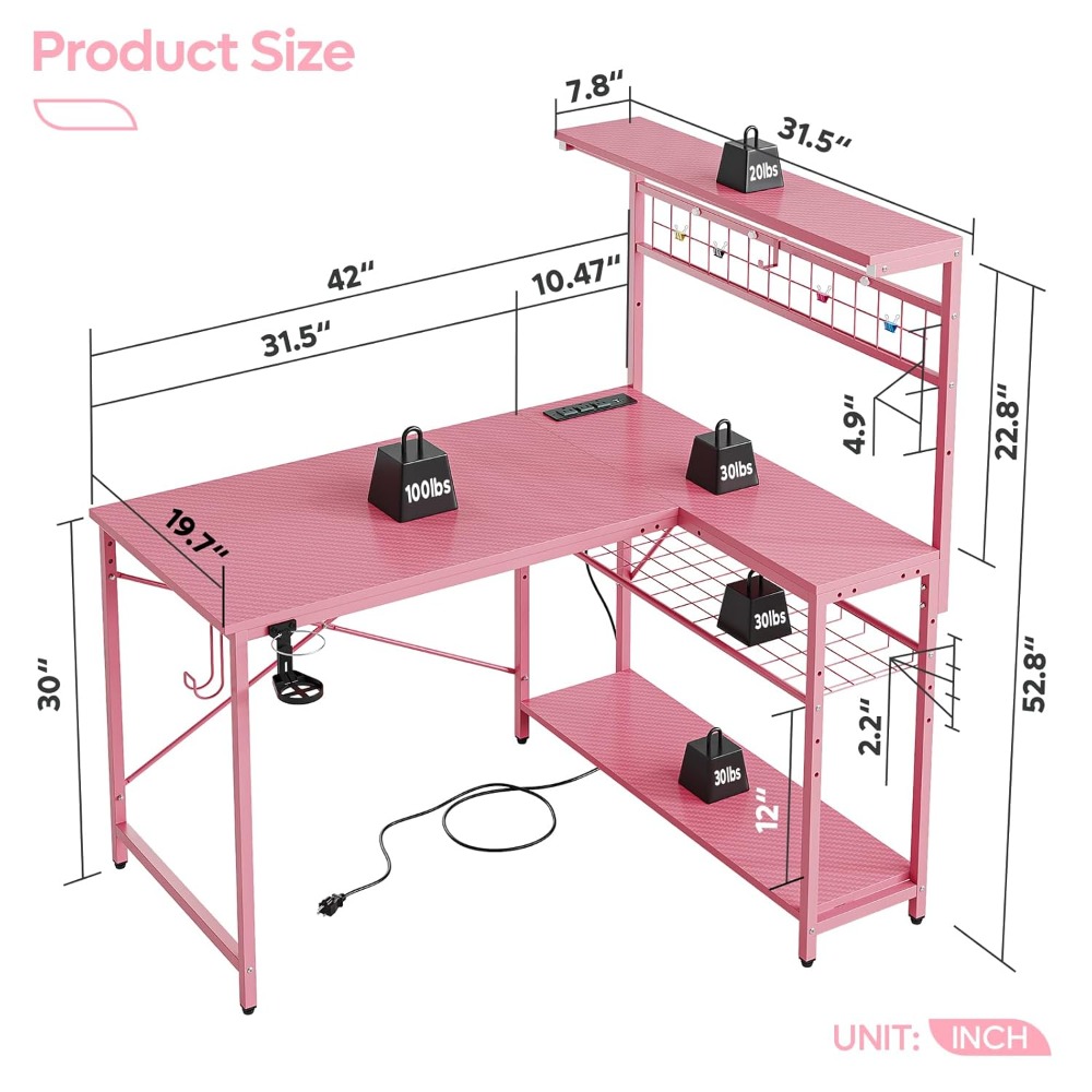 Игровой компьютерный стол 42 л – обзор и цена Office Furniture Outlet