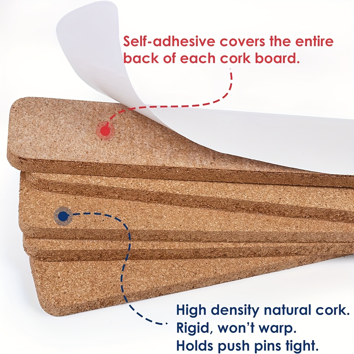 Длинные полоски для пробковой  – обзор и цена Bulletin Board Cork