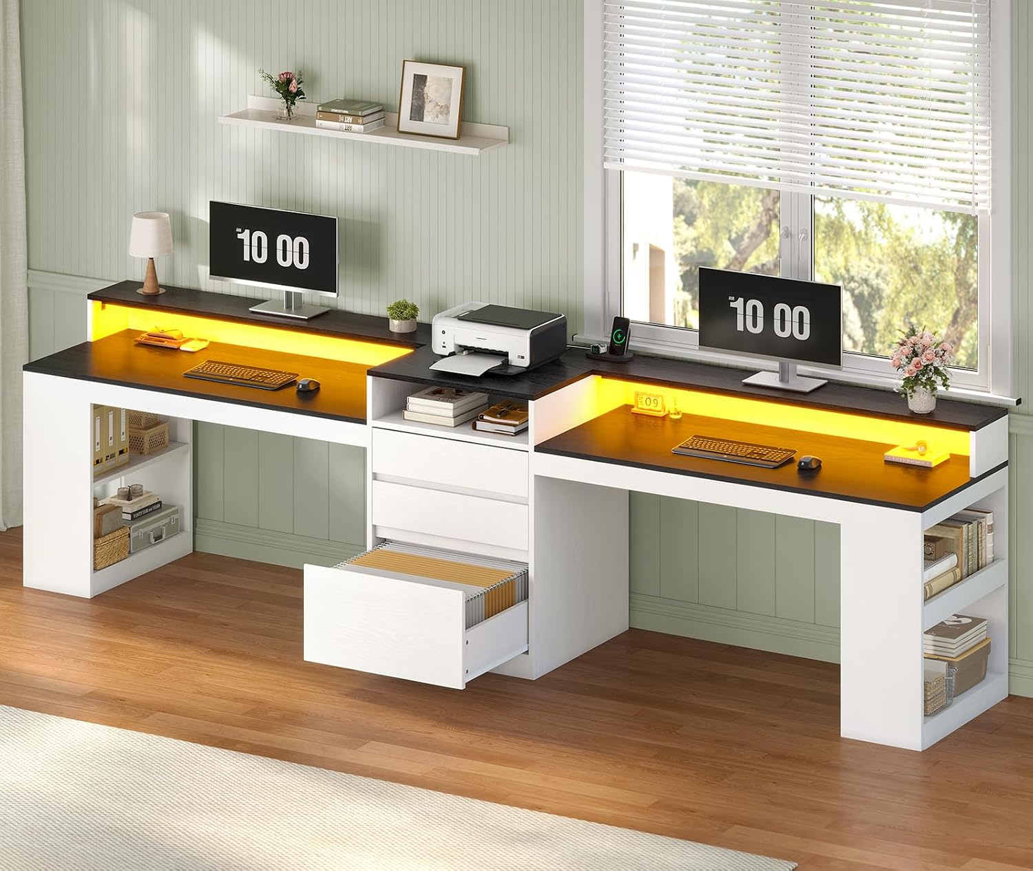 Двухместный стол длиной 96,6 д – обзор и цена Office Furniture Outlet